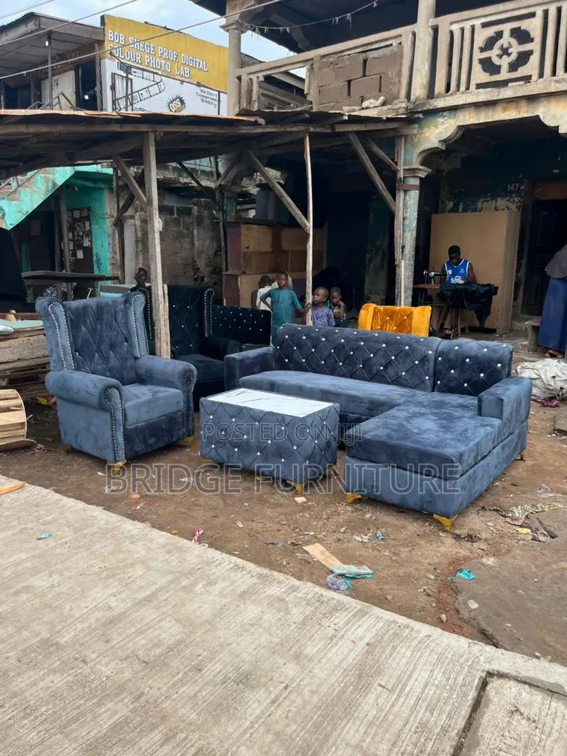 Set of L-Shape Chairs