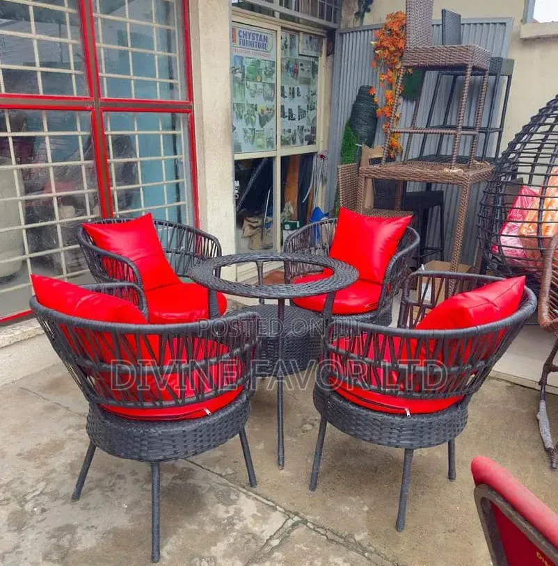 Special Outdoor Chairs and Table