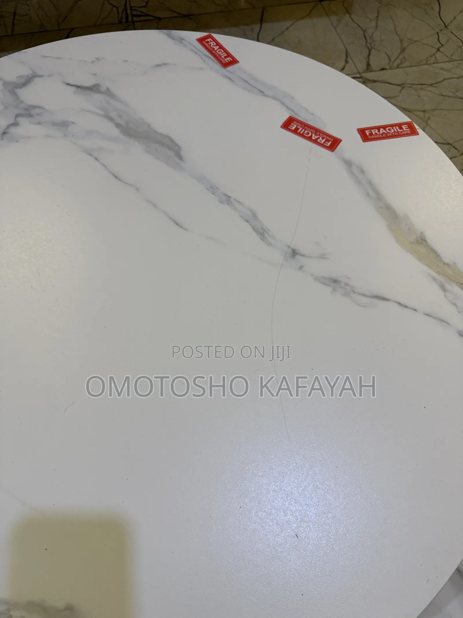 Modern Marble Coffee Table Set With Storage (2 Pieces)