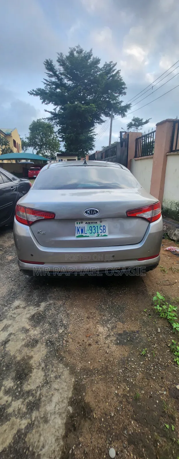 Kia K5 2011 Gray