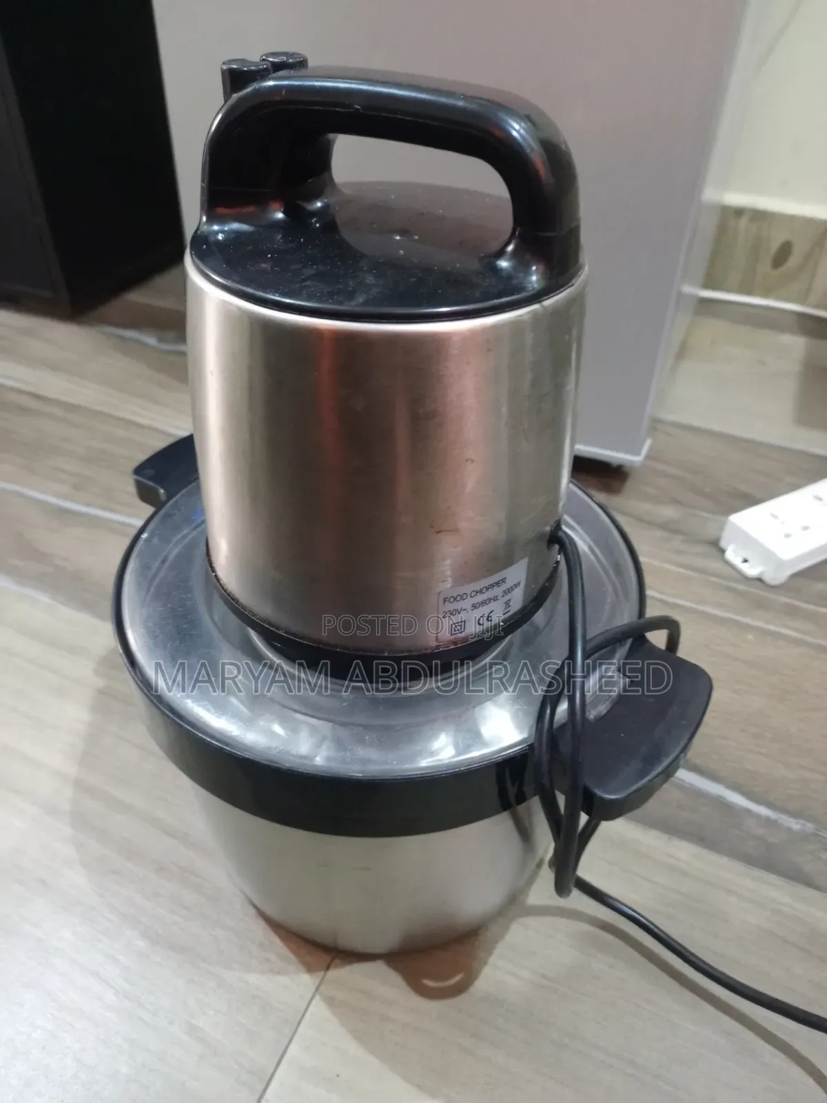 Yam Pounder and Food Processor