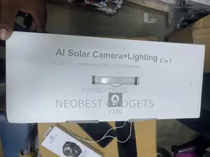 Brand New V380 AI Solar Camera With Lighting