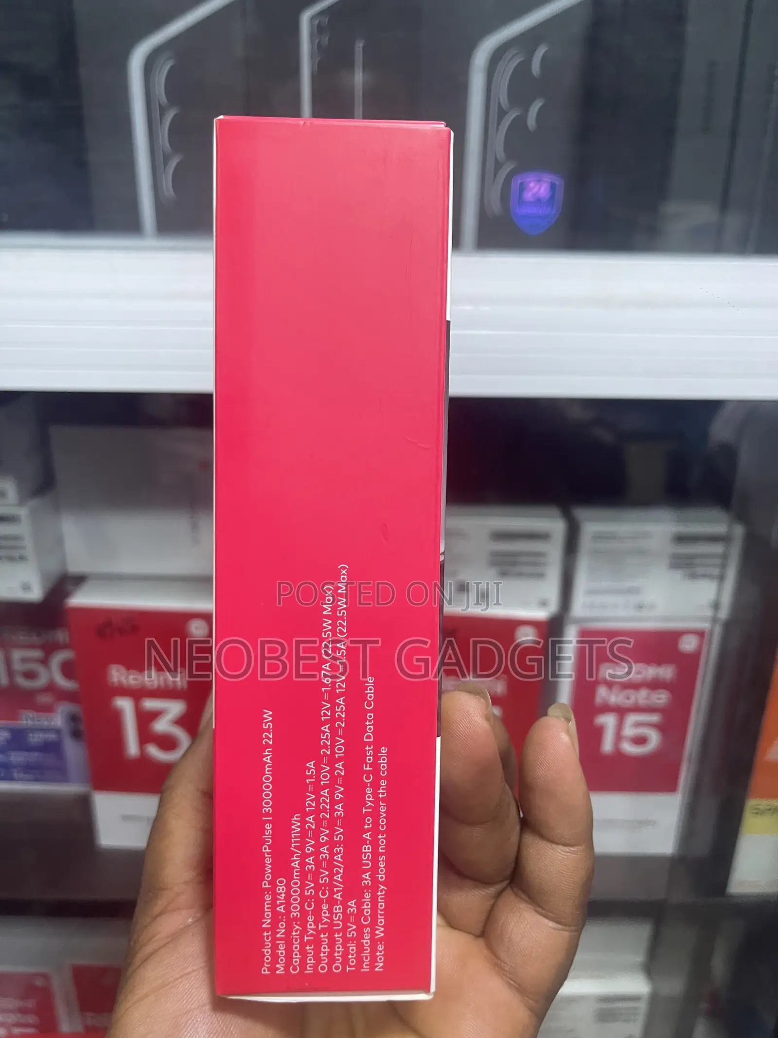 Brand New Itel 30,000mAh Power Bank