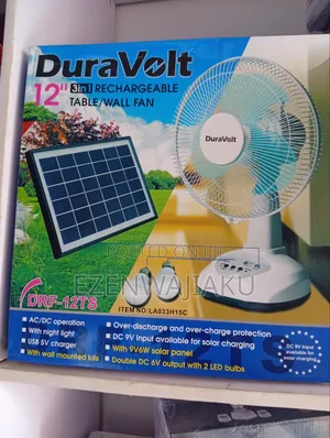 Table Rechargeable Fan