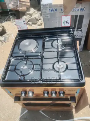Maxi 60x60 Oven With 3Burner+1Plate