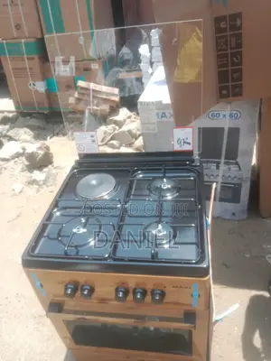 Maxi 60x60 Oven With 3Burner+1Plate