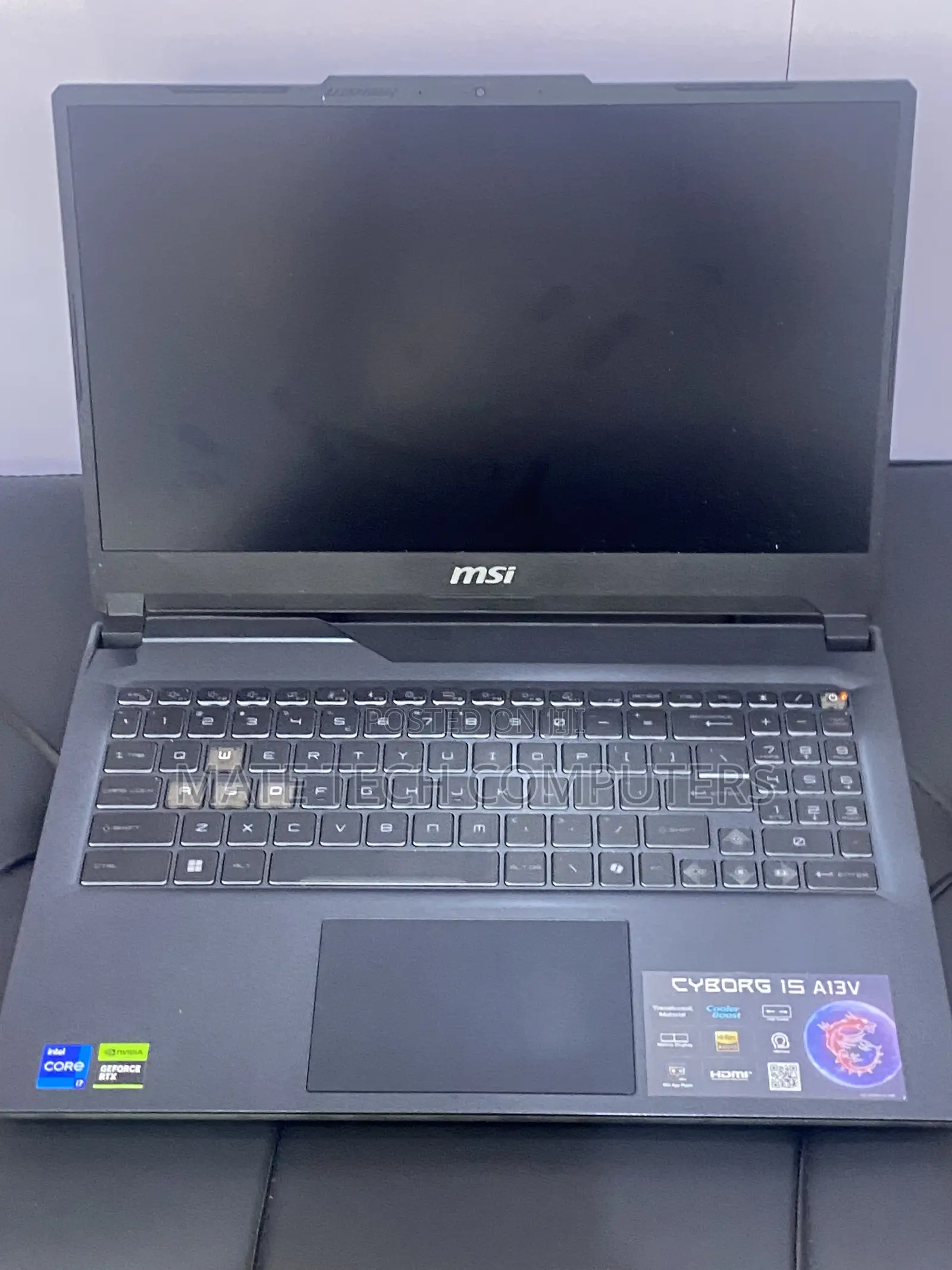 Laptop MSI Cyborg 15 16GB Intel Core i7 SSD 1T