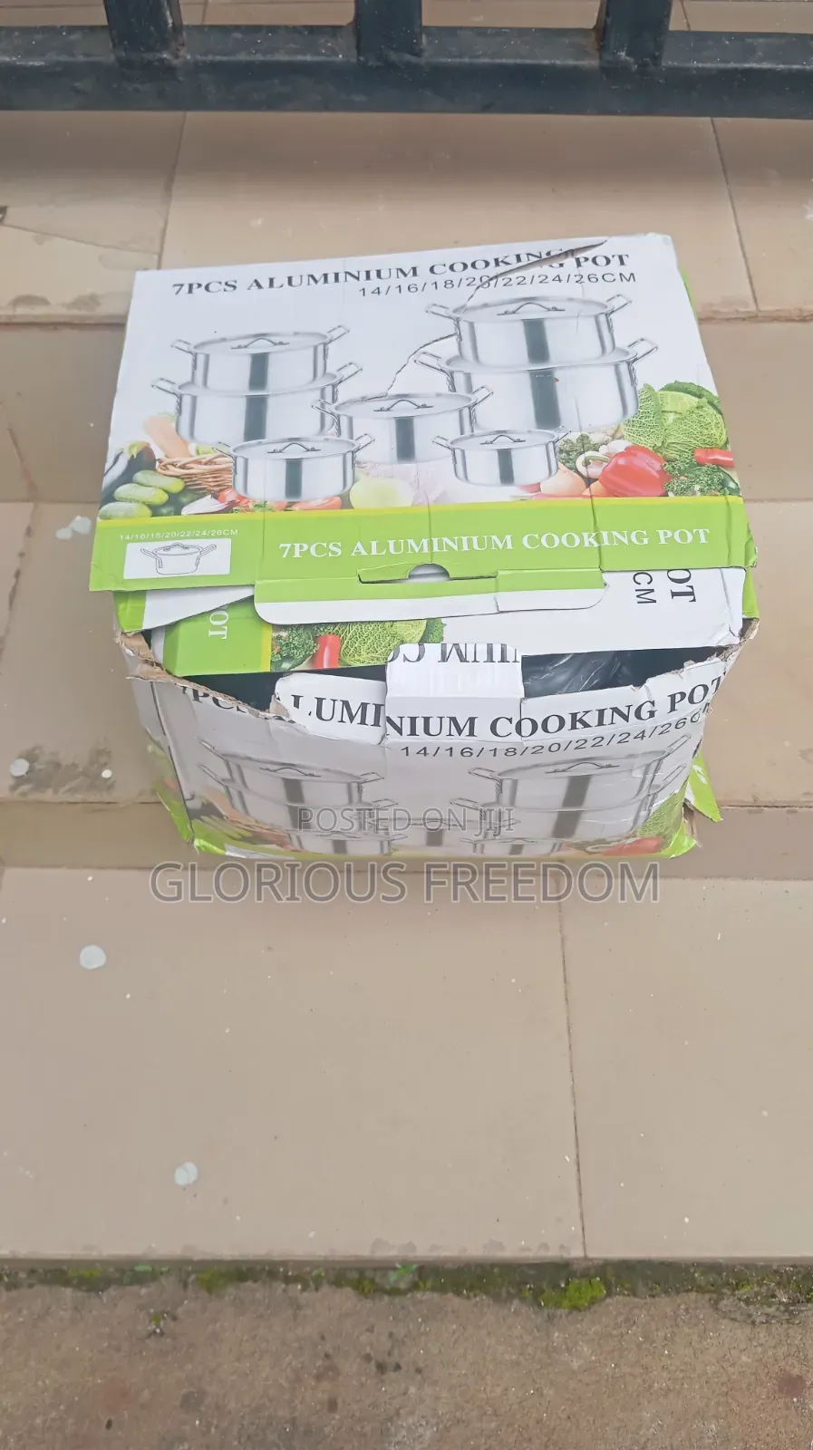7 Pieces Aluminum Pot