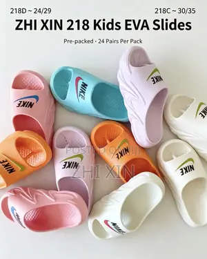 ZHI XIN 218 Kids EVA Slide Slippers Wholesale