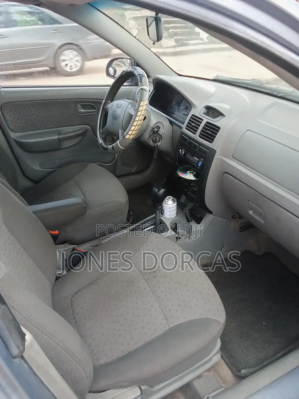 Kia Rio Sedan 2004 Gray