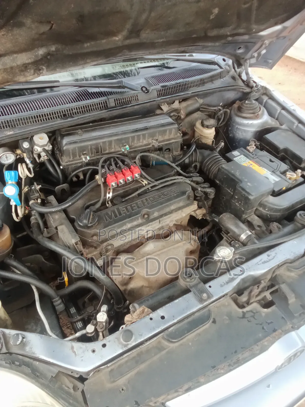Kia Rio Sedan 2004 Gray