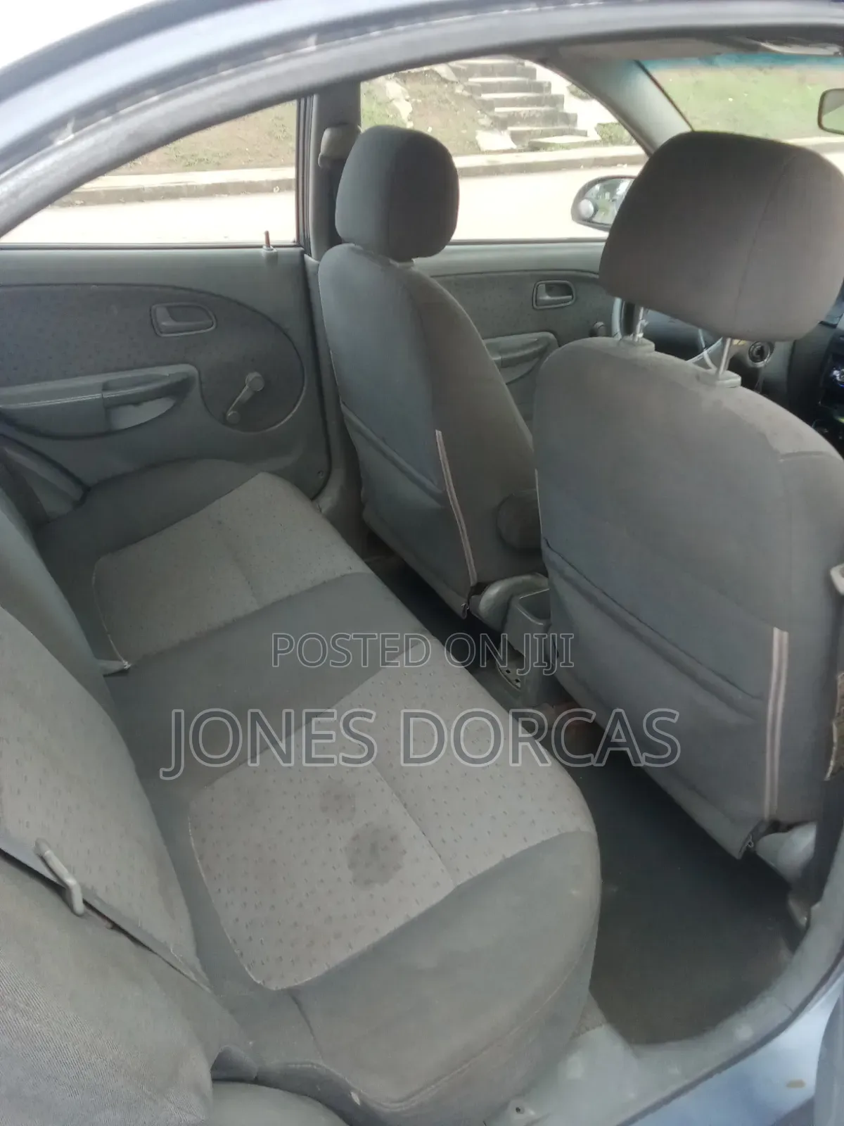 Kia Rio Sedan 2004 Gray