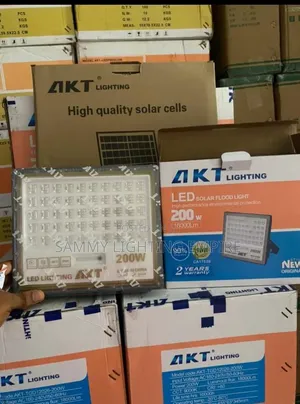 AKT 200W Solar Flood Light