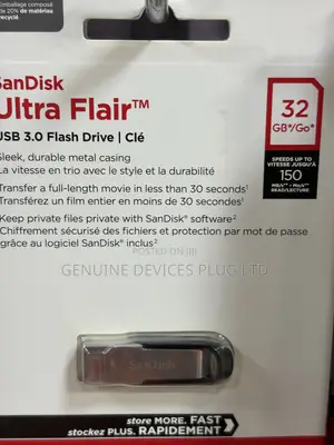 SanDisk Ultra Flair USB 3.0 Flash Drive - 32GB