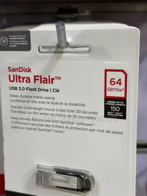 SanDisk Ultra Flair USB 3.0 Flash Drive - 64GB
