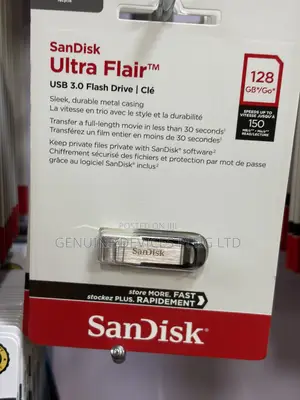 SanDisk Ultra Flair USB 3.0 Flash Drive - 128GB