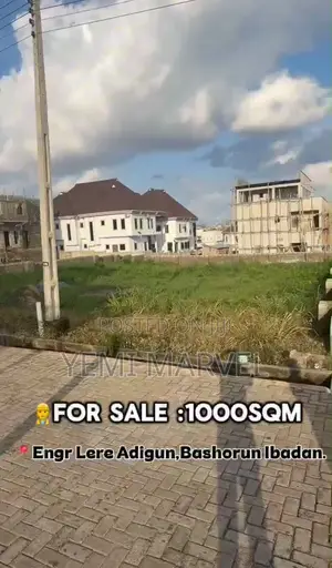 1000sqm of Land for Sale at Engr Lere Adigun, Bashorun-Ibadan.