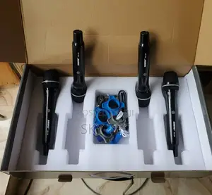 Original Shure 4handles Wireless Microphone Frequency Change Modelnx04