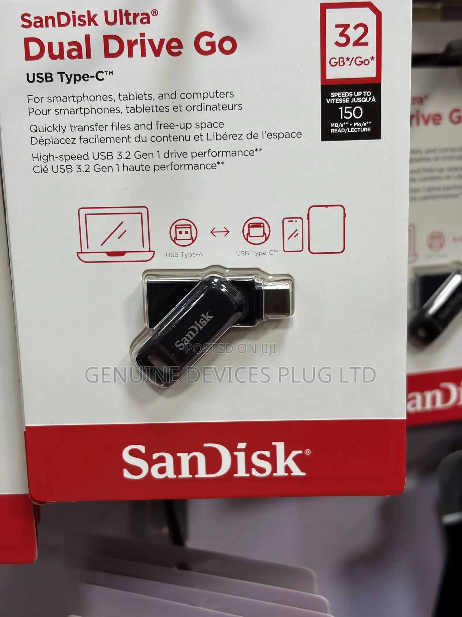 SanDisk Ultra Dual Drive Go USB Type-CTM - 32GB