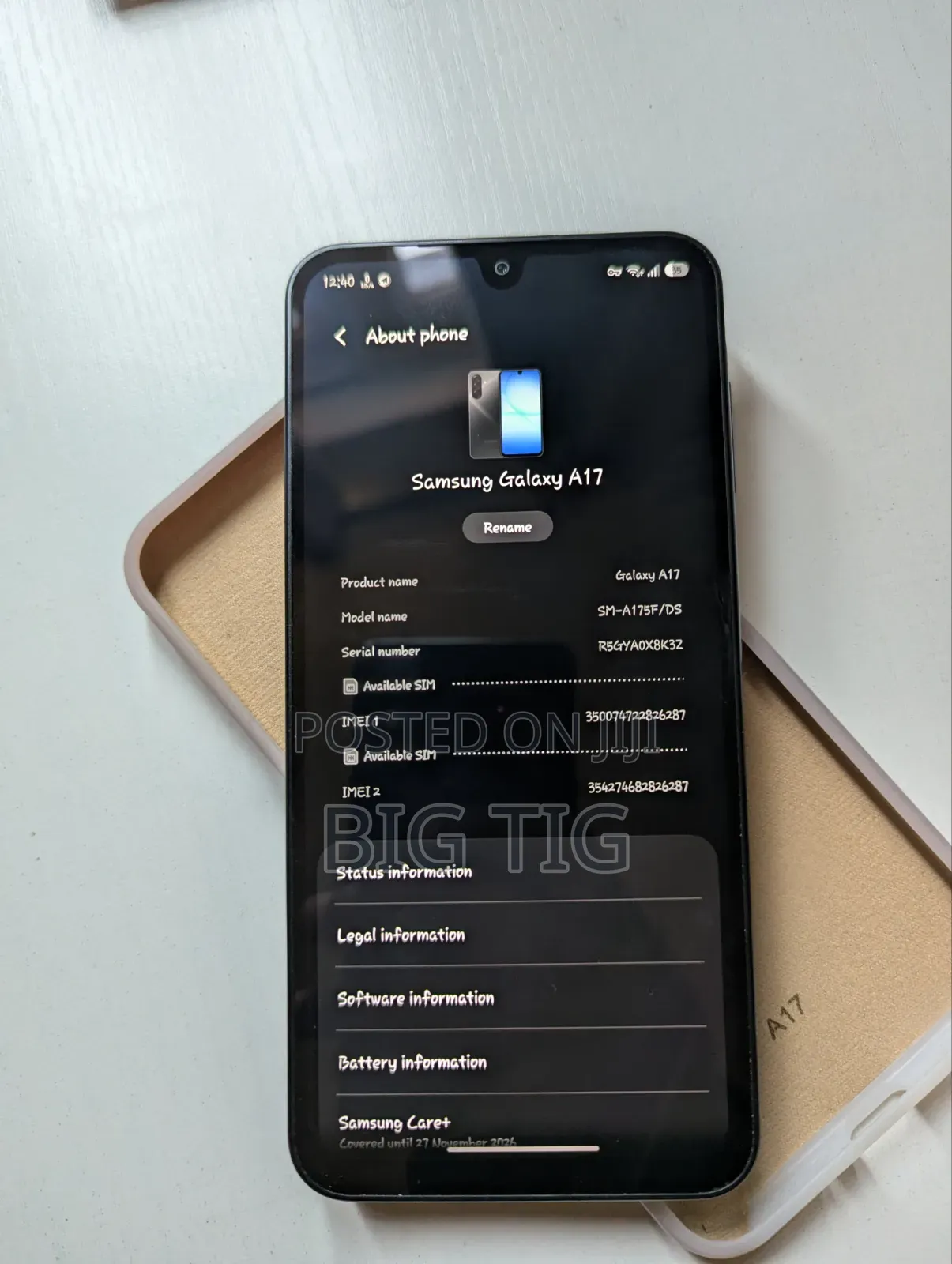 Samsung Galaxy A17 128 GB Black
