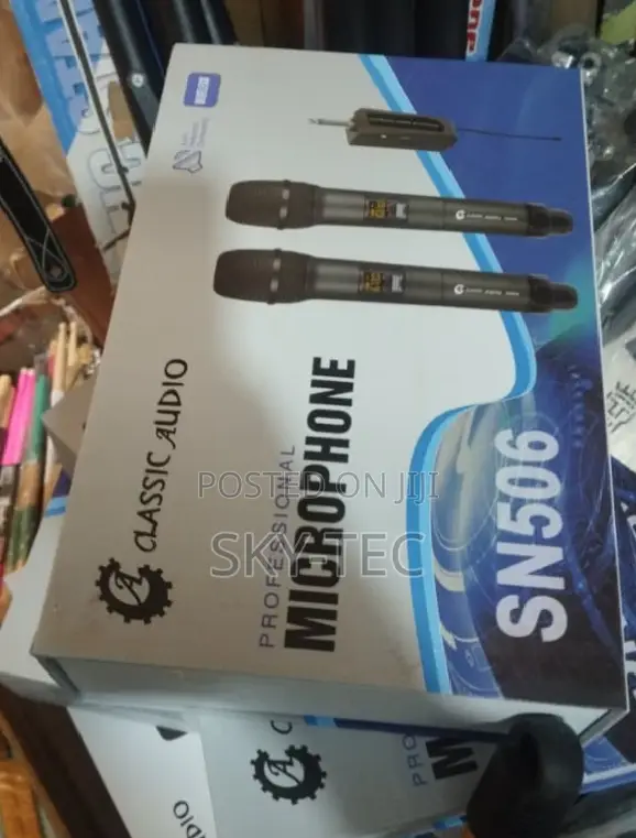 Original Classic Audio Model-Sn506 Double Double Handle Wireless Mic