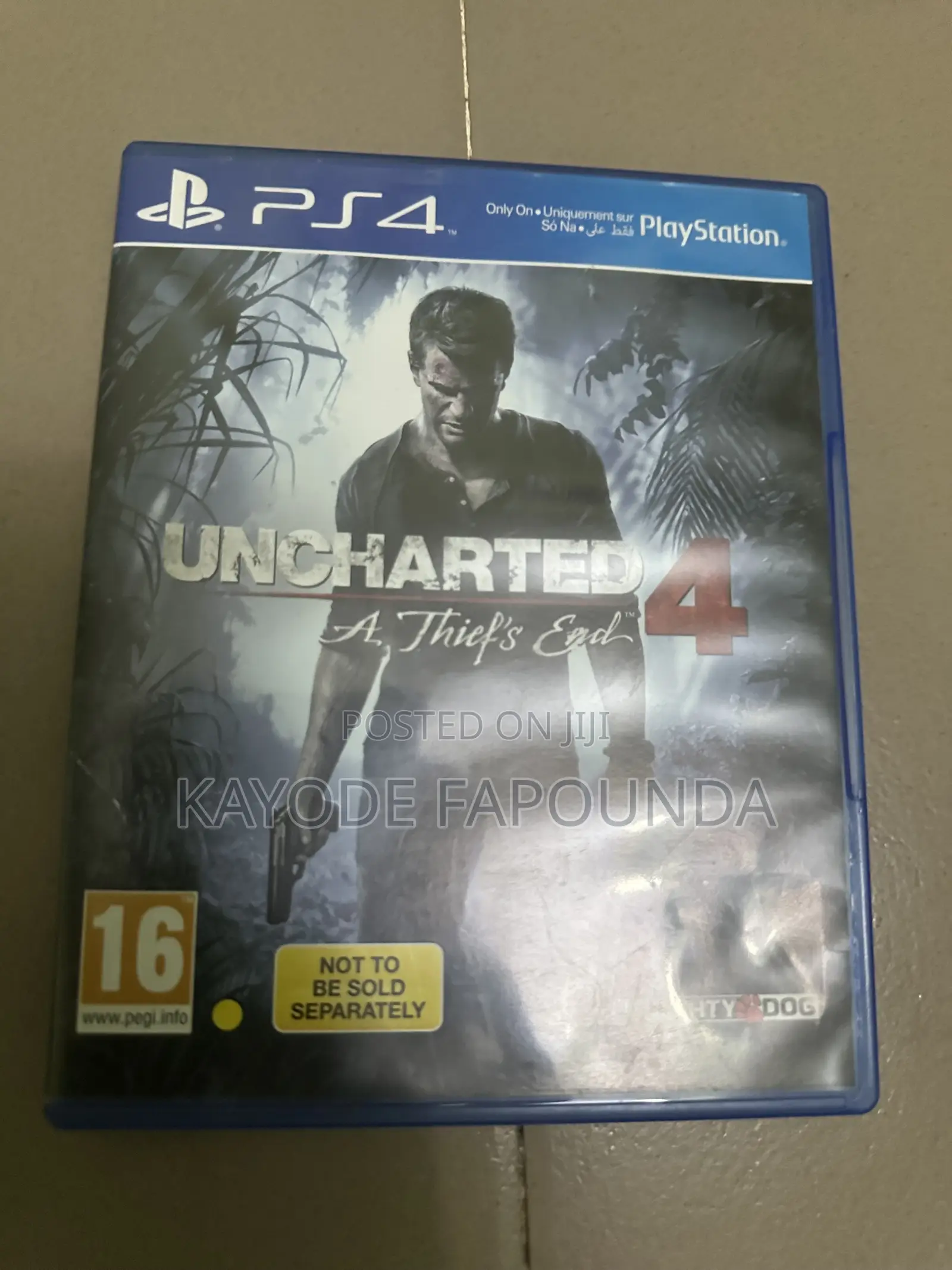 UNCHARTED 4 for Ps4