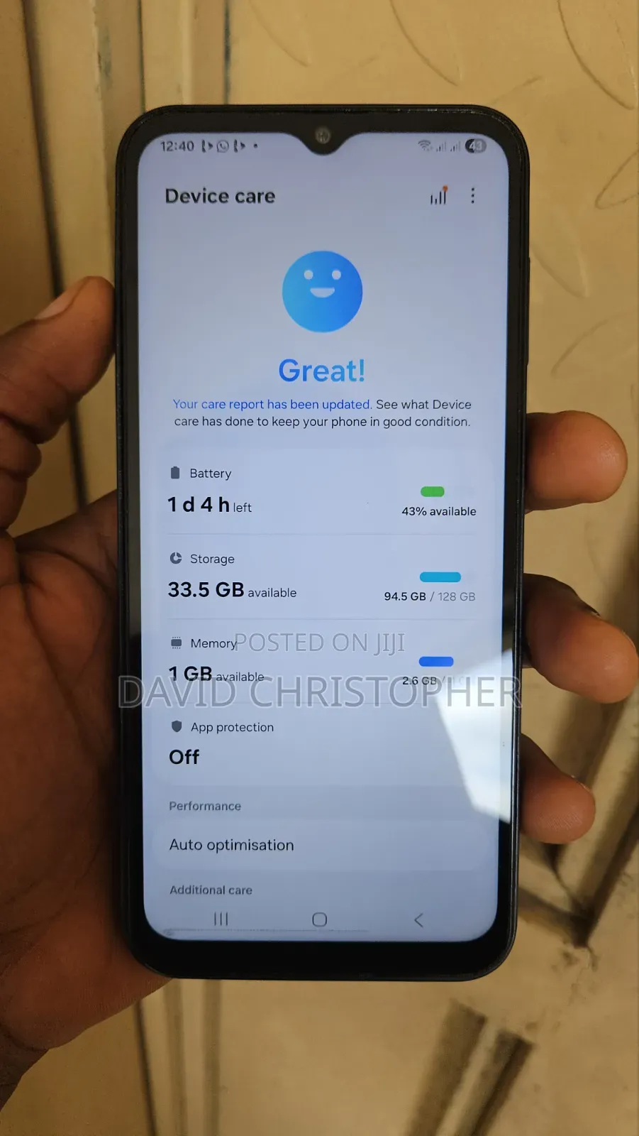 Samsung Galaxy A14 128 GB Black