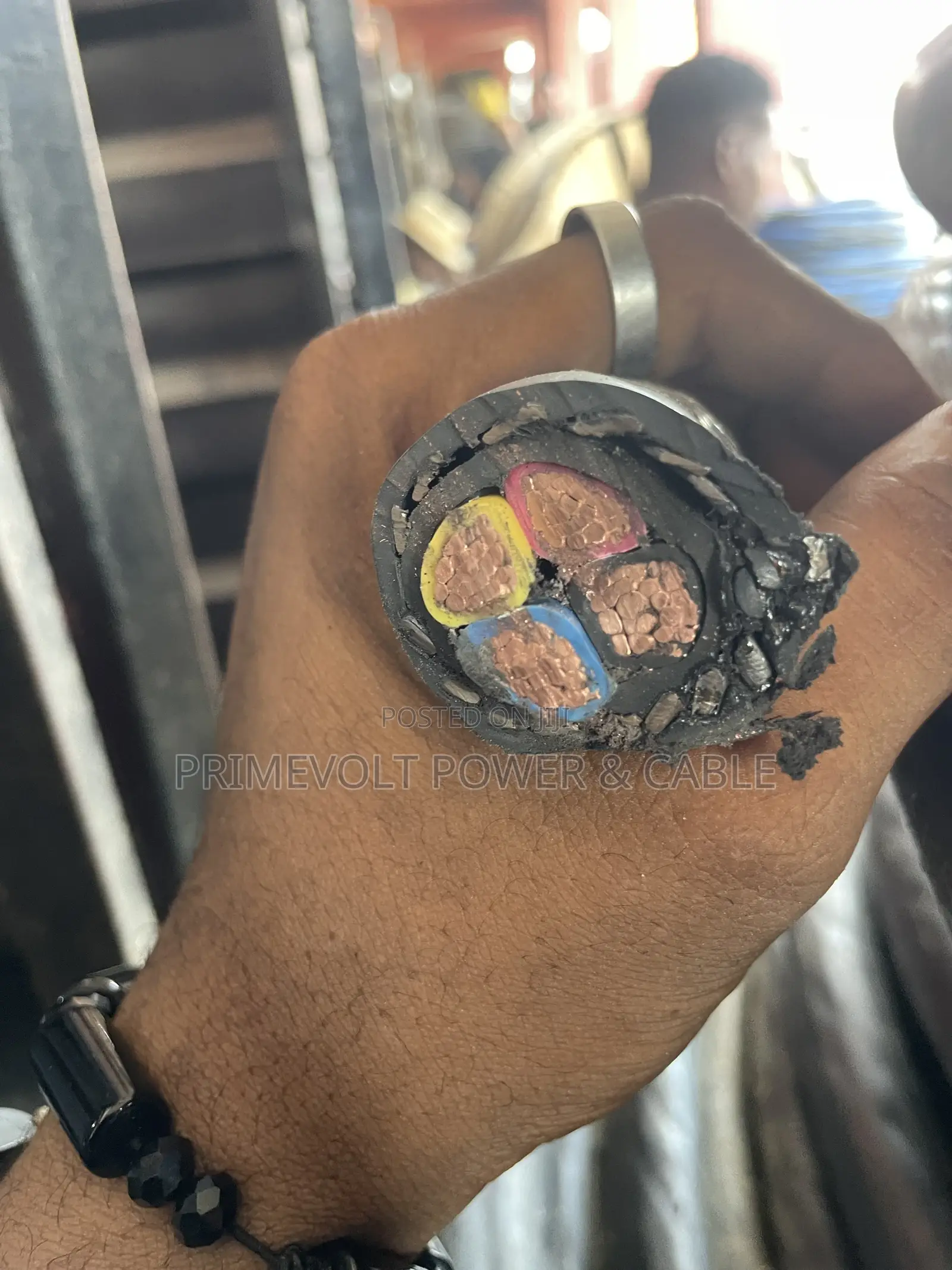 95mm X4core Armoured Cable