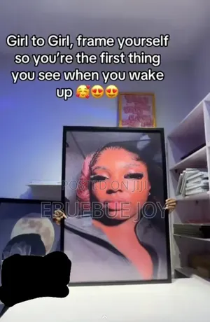 Be the First Thing You See When You Wake Up Frame Yourself