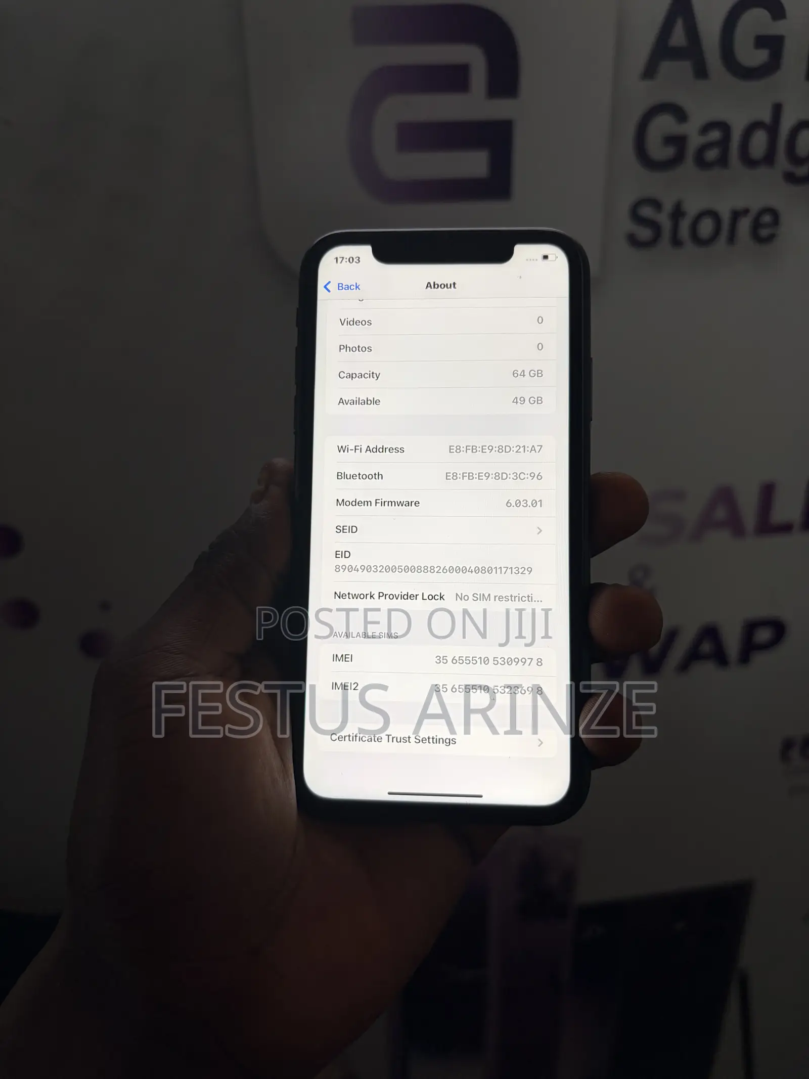 Apple iPhone 11 128 GB Black