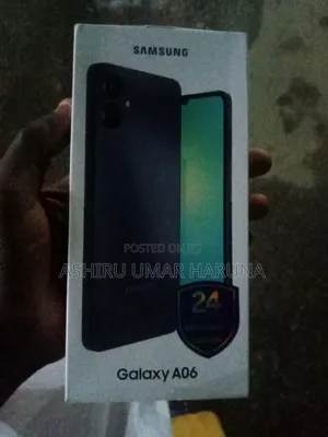 New Samsung Galaxy A06 64 GB Black