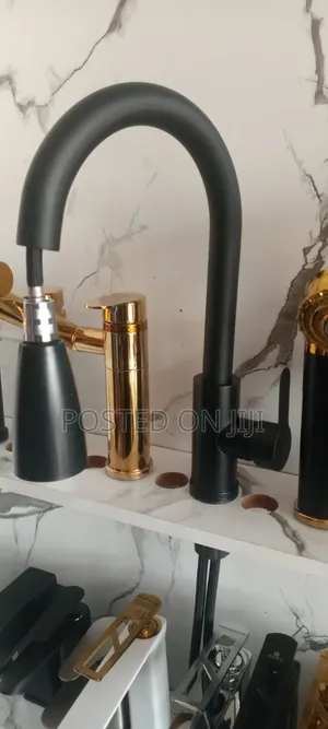 Black Sink Mixer Adjustable and Pull Out