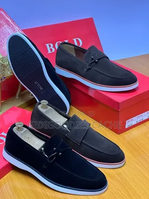BOLD Suede Bit Flat Loafers – Black Coffee Brown