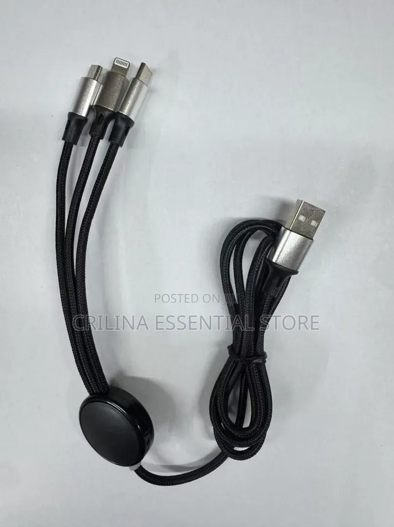 3-in-1 Multi-Charging Cable