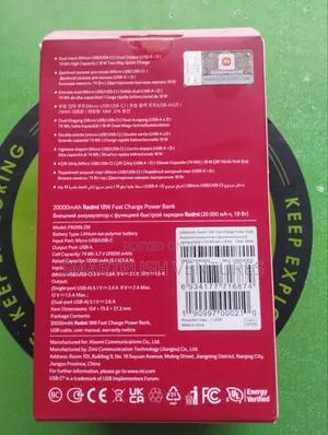 Redmi 20,000mah Power Bank