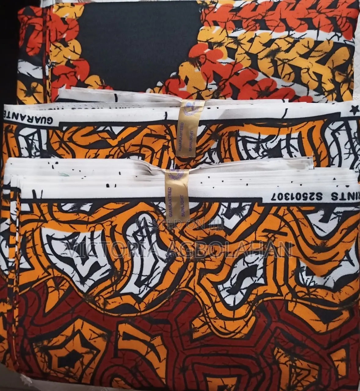 Ankara Fabric (Sunlight)