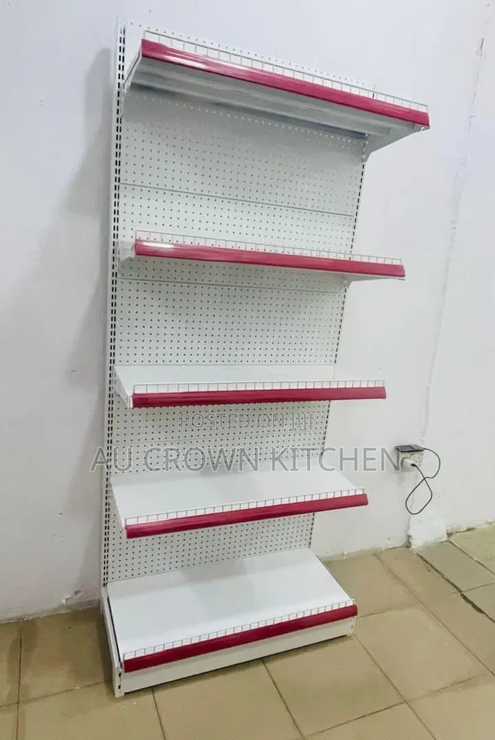 Single Supermarket Shelf