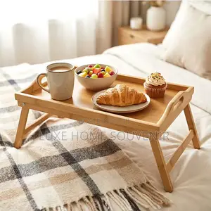 Foldable Bamboo Tray