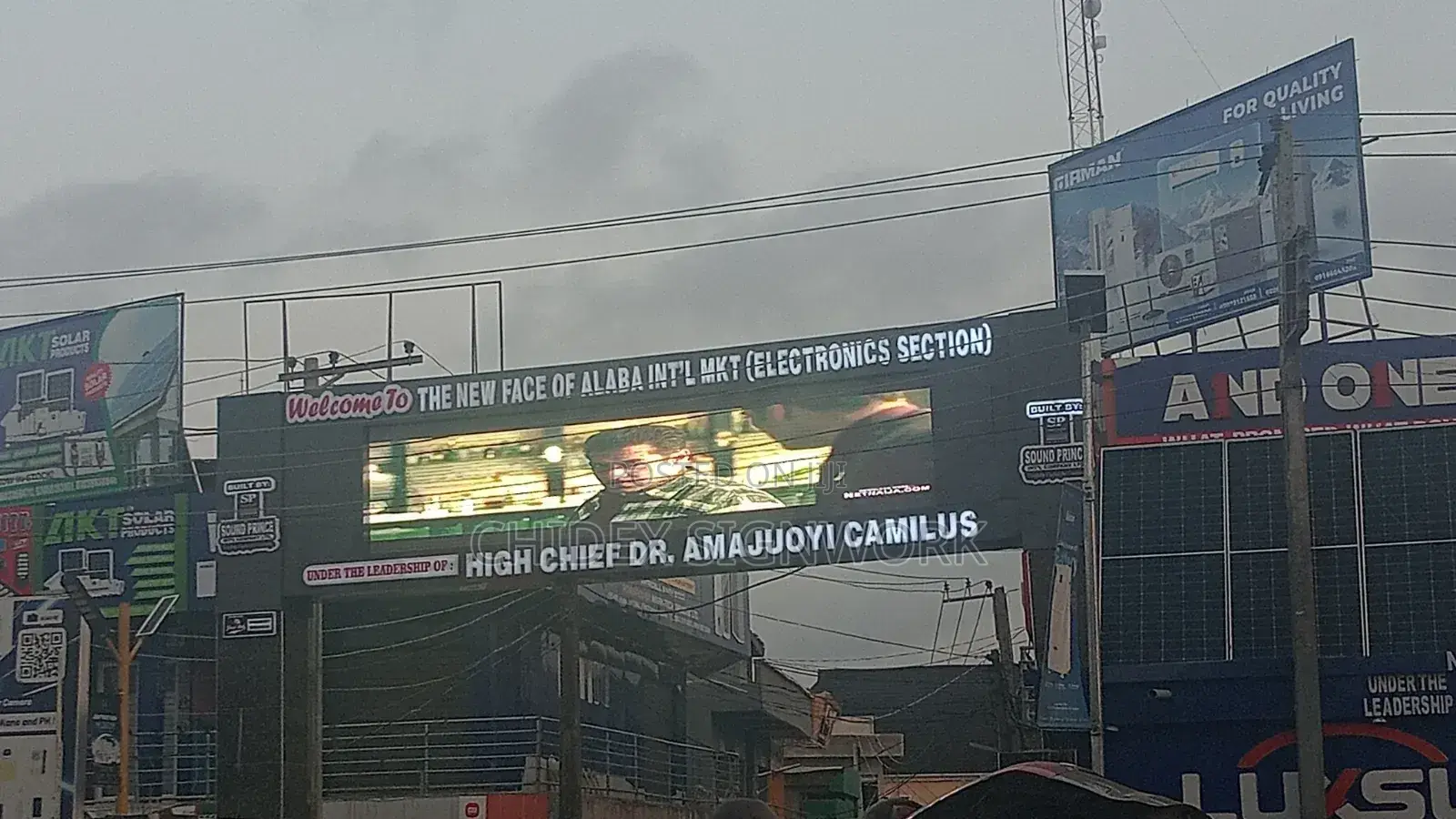 Video Display Screen 25 by 5