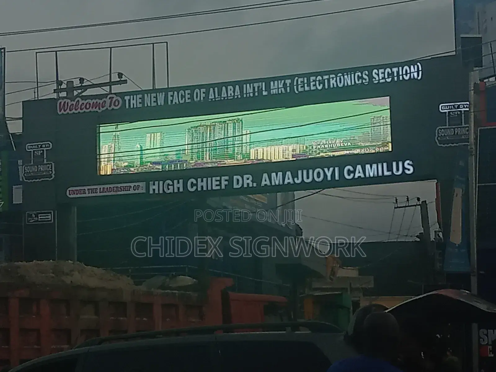 Video Display Screen 25 by 5