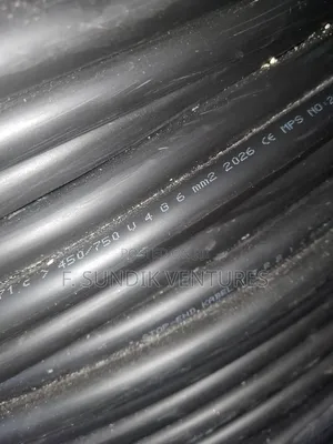 6mm 4core Flexible Cable