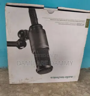 Audio Technica AT2020 Cardioid Condenser Studio Microphone