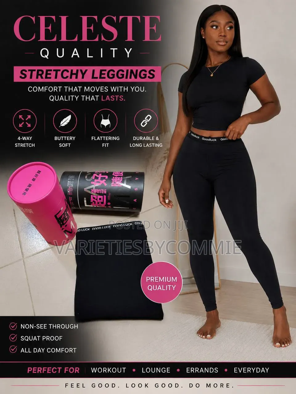 Celeste Quality Stretchy Leggings