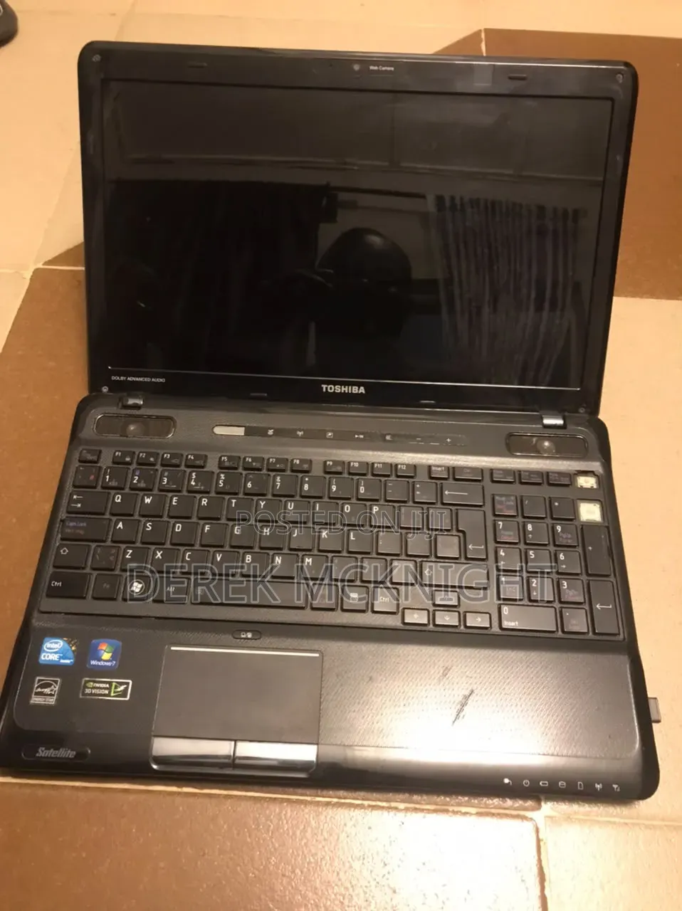 Laptop Toshiba Satellite Pro C650 6GB Intel Core i7 HDD 500GB