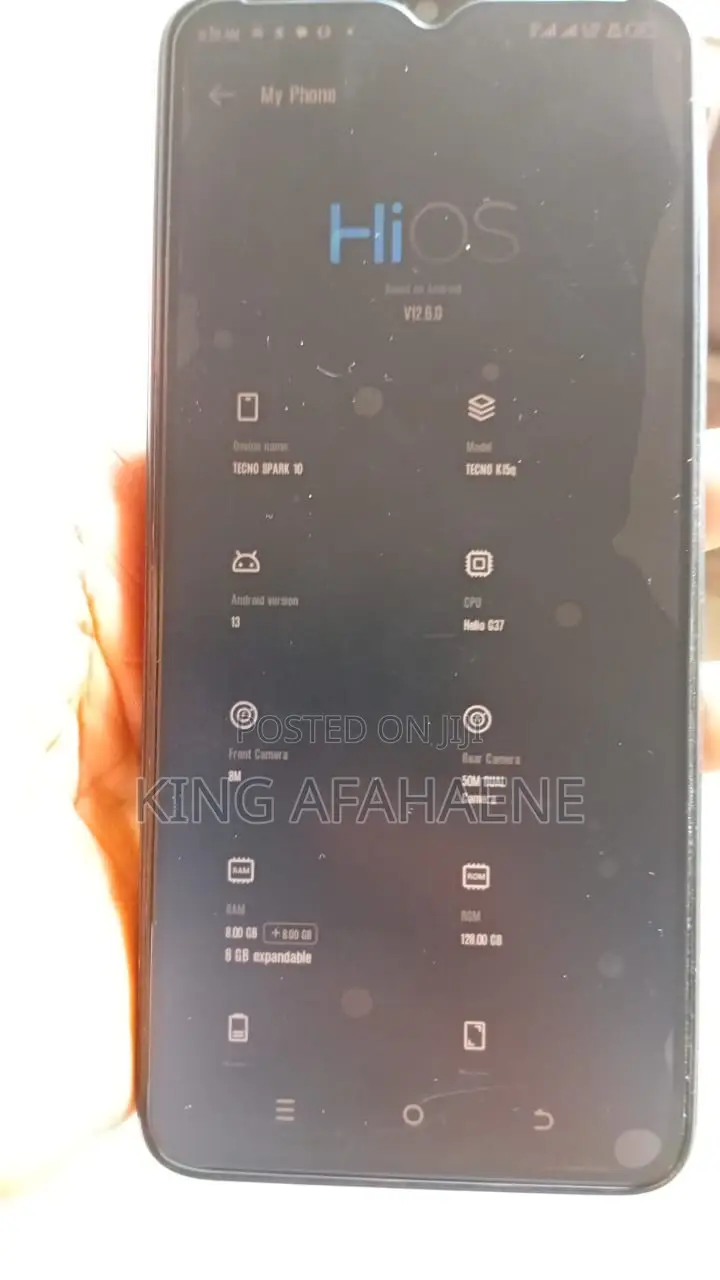 Tecno Spark 10 128 GB Blue