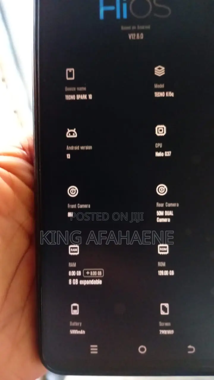 Tecno Spark 10 128 GB Blue