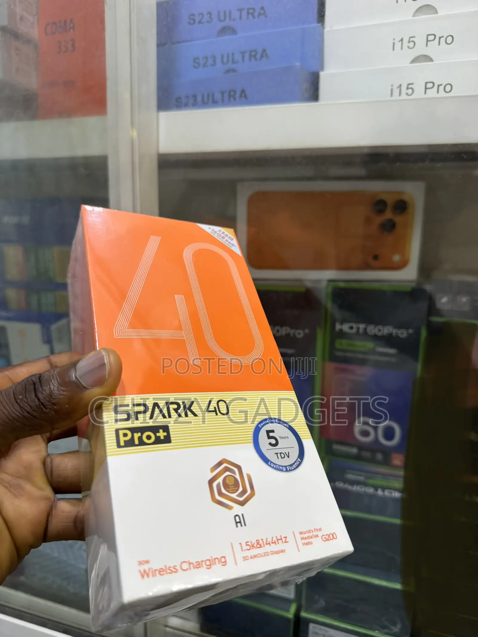 New Tecno Spark 40 Pro+ 256 GB