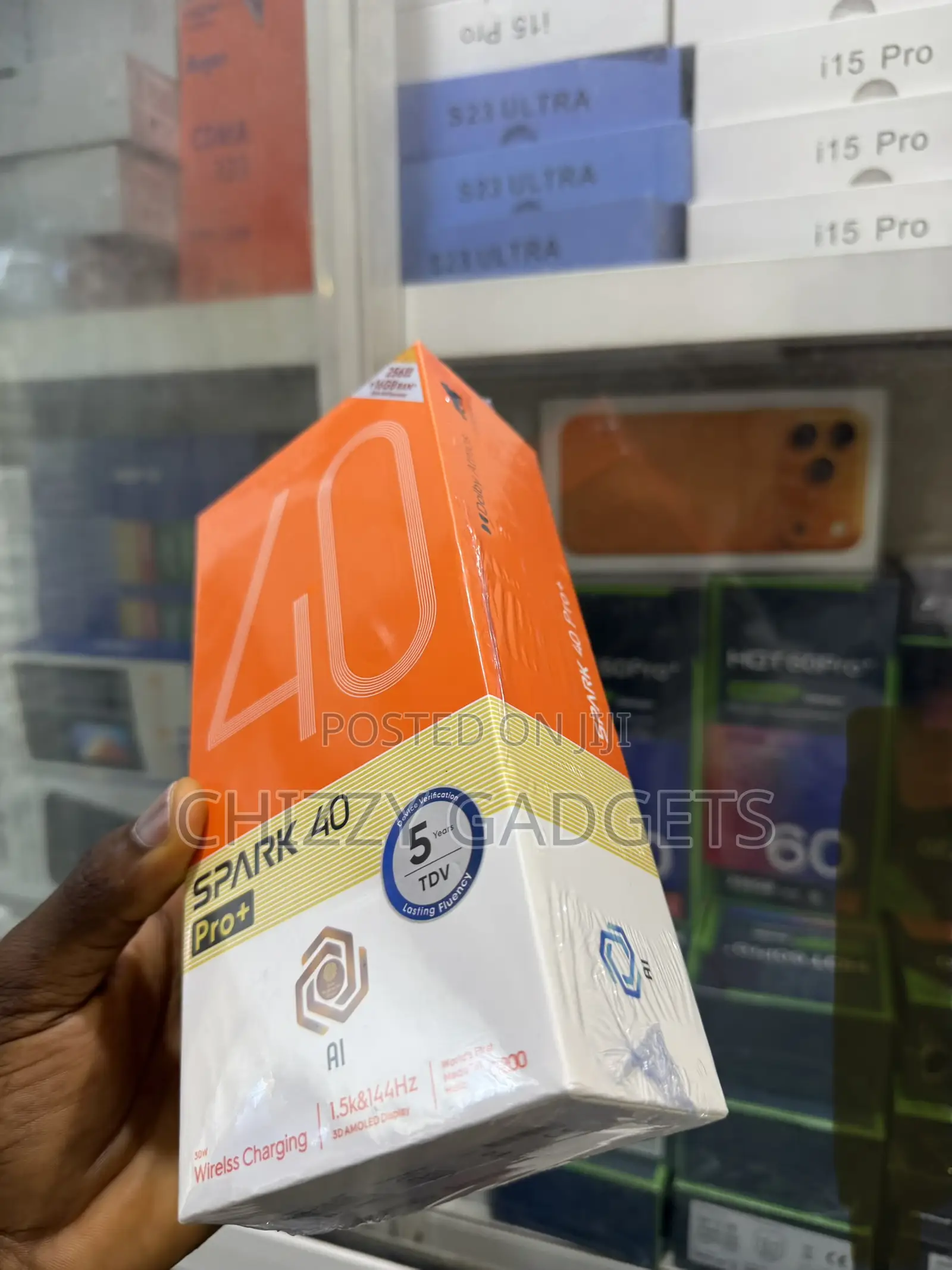 New Tecno Spark 40 Pro+ 256 GB