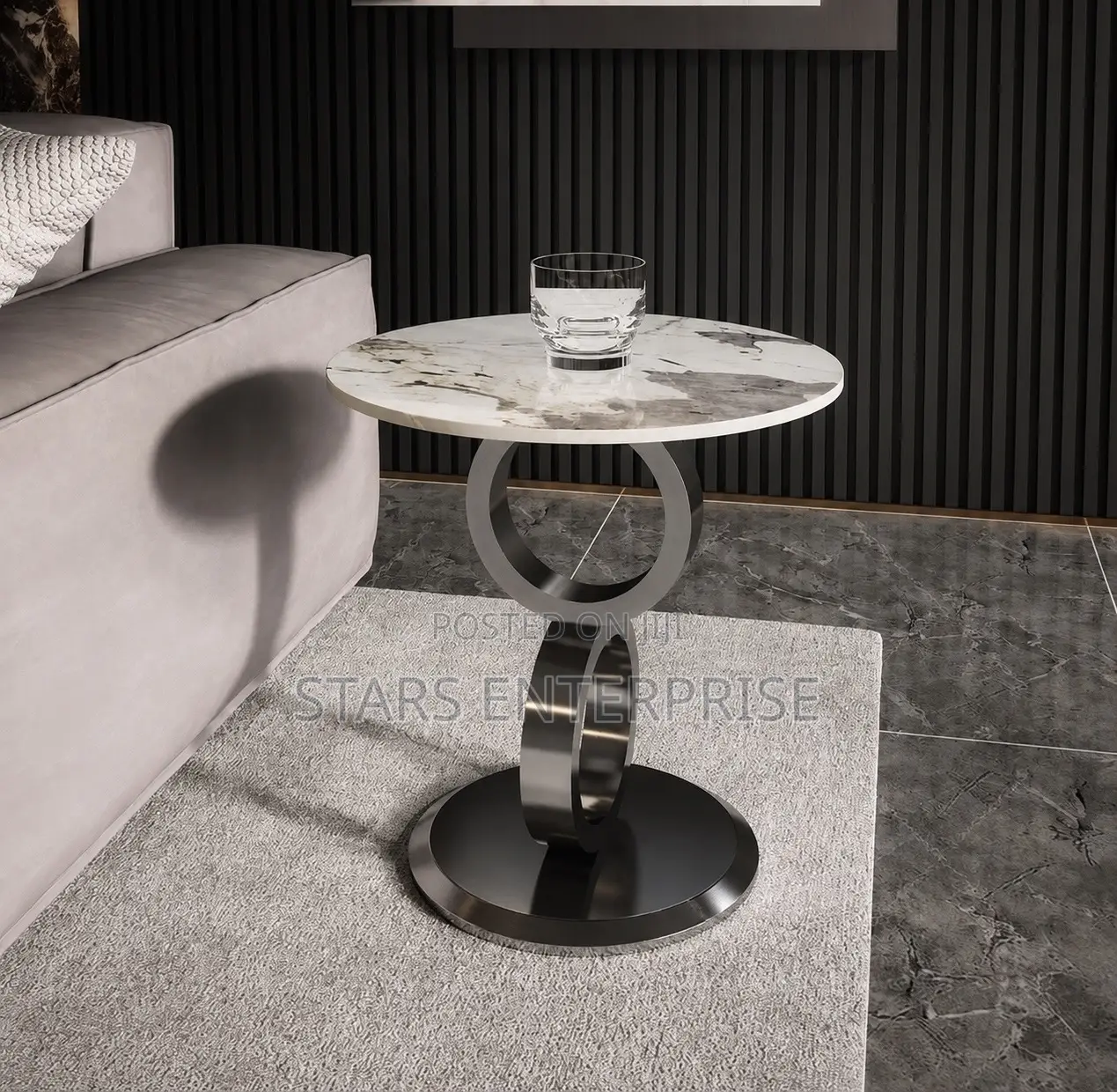 Modern Corner Stool / Side Stool