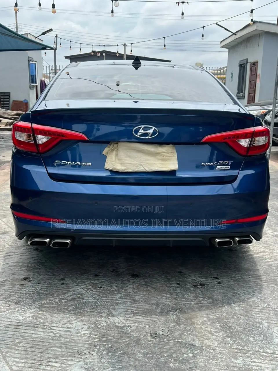 Hyundai Sonata 2016 Blue